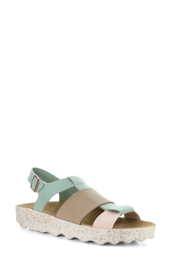 フライロンドン レディース シューズ サンダル Asportuguesas by Fly London Calla Sandal Multi Mint ミント