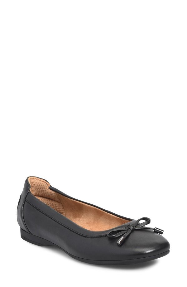 コンフォーティバ レディース シューズ パンプス Comfortiva Keegan Ballet Flat Black ブラック