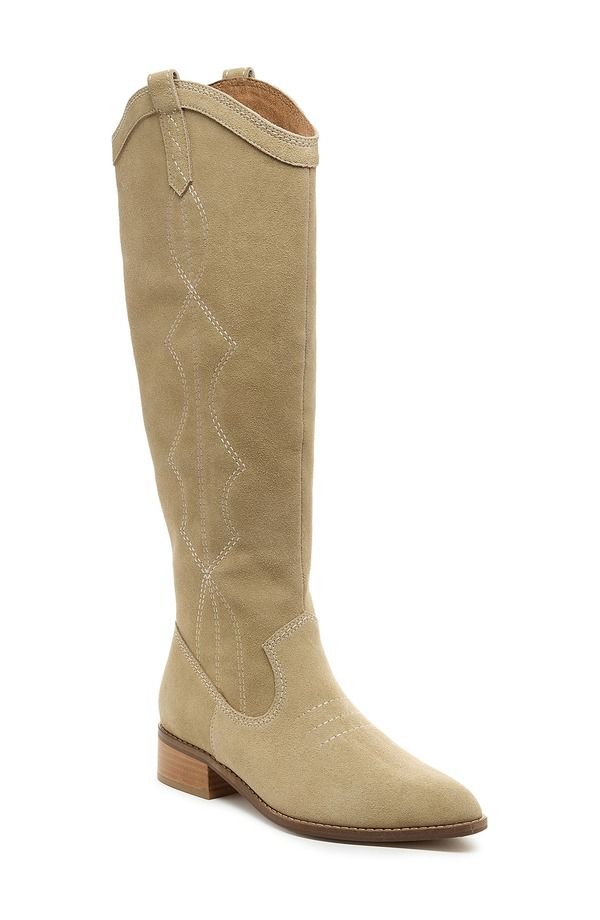 ケルシーダッガー レディース シューズ ブーツ・レインブーツ Kelsi Dagger Brooklyn Benson Knee High Western Boot Oatmeal オートミール