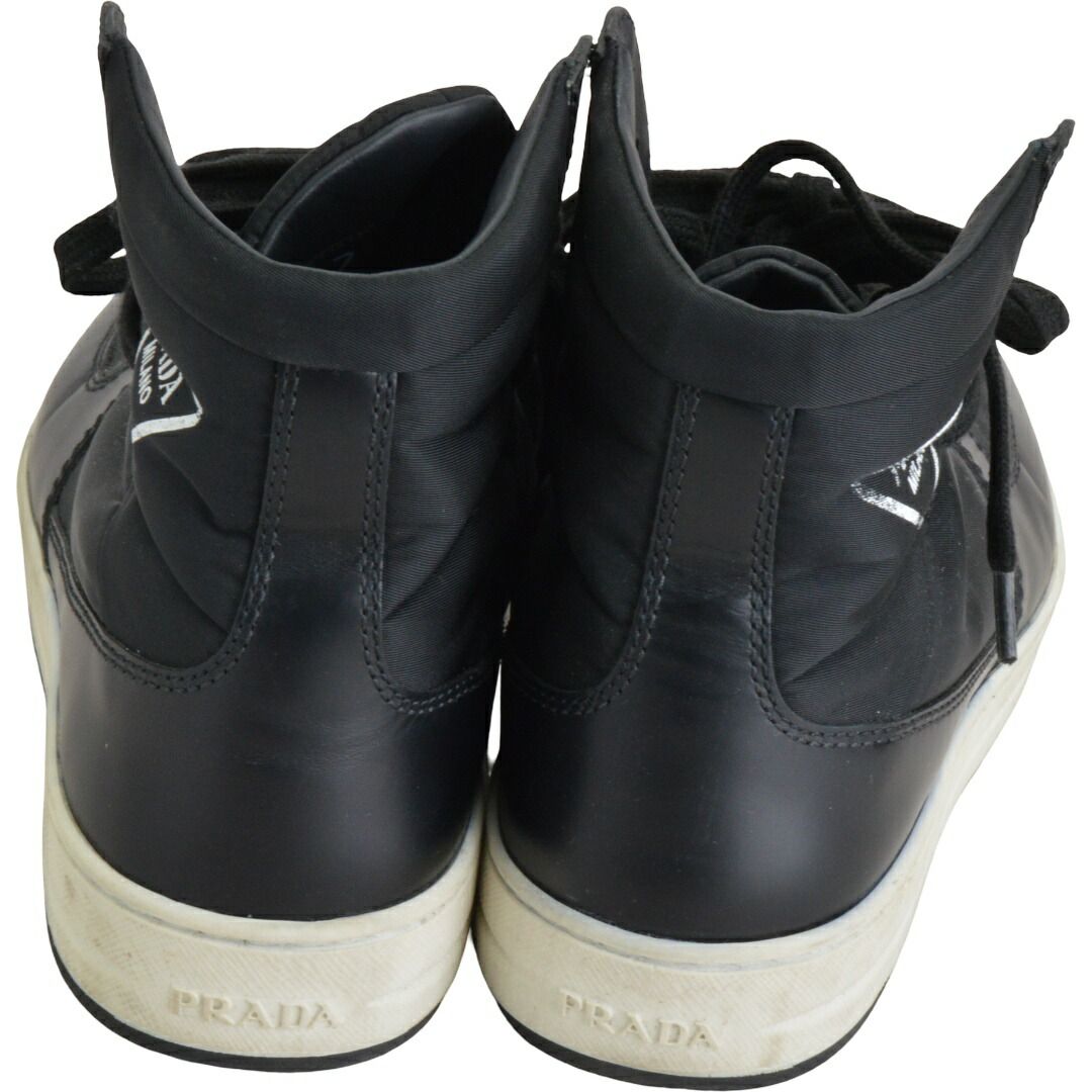プラダ PRADA Re-Nylon トライアングルロゴ ハイカットスニーカー