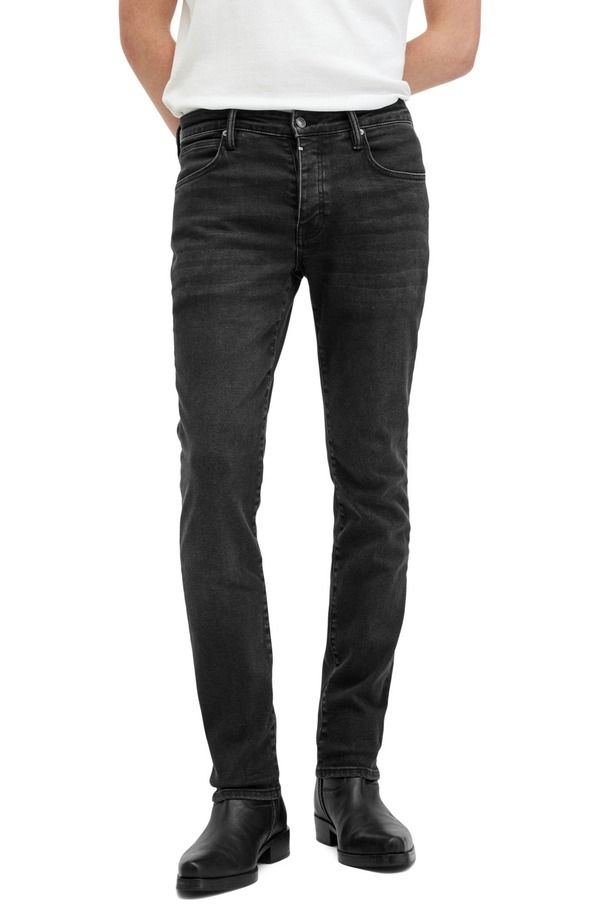 オールセインツ メンズ ボトムス デニムパンツ ジーンズ AllSaintsid Skinny Jeans Washed Black ブラック 40,820円