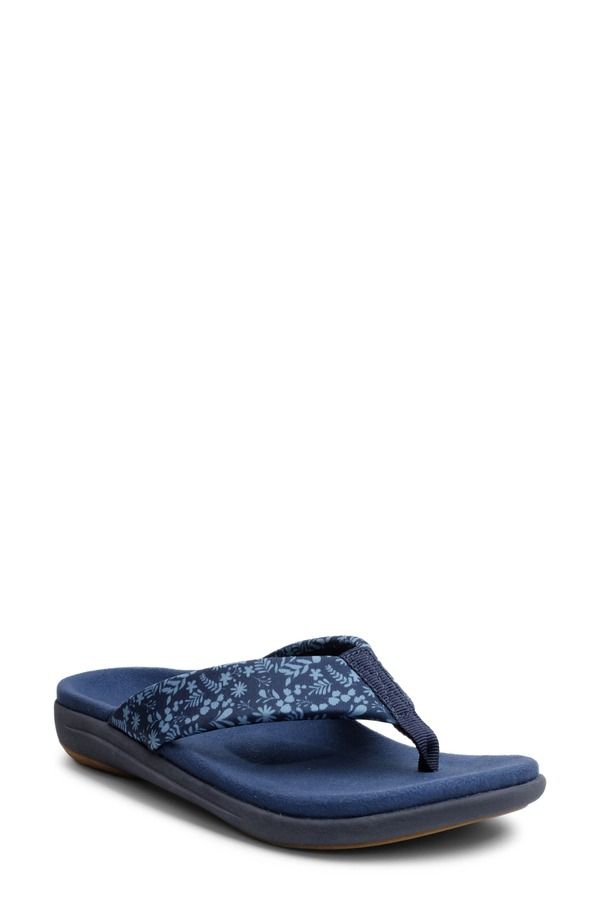 レヴィタライン レディース シューズ サンダル Revitalign Euphoria Flip Flop Blue ブルー