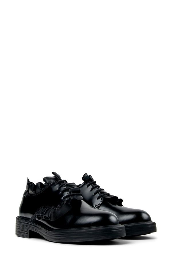 カンペール レディース シューズ パンプス ドット柄 ドット ダービー Camper Dean Polka Dot Derby Black ブラックハイヒール・パンプス