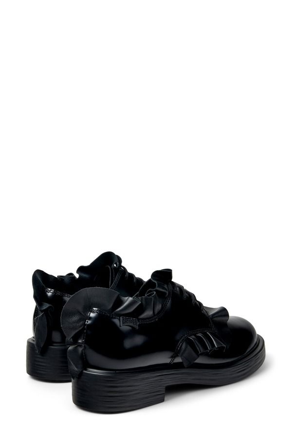 カンペール レディース シューズ パンプス ドット柄 ドット ダービー Camper Dean Polka Dot Derby Black ブラック