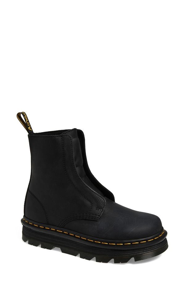 ドクターマーチン レディース シューズ ブーツ・レインブーツ Dr Martens Zebzag Savannah Boot Black ブラック