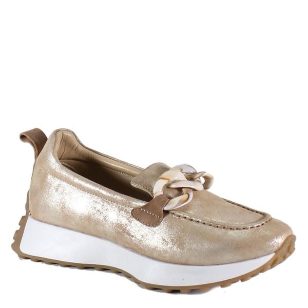 ディバトゥルー レディース シューズ スリッポン・ローファー スニーカー Diba True KIND WORDSneaker Loafer Gold ゴールド