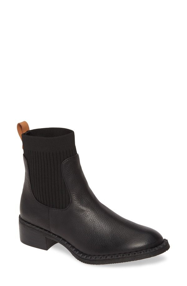 ジェントルソウルズ レディース シューズ ブーツ・レインブーツ チェルシーブーツ チェルシー Gentle Souls by Kenneth Cole Best Chelsea Boot Black