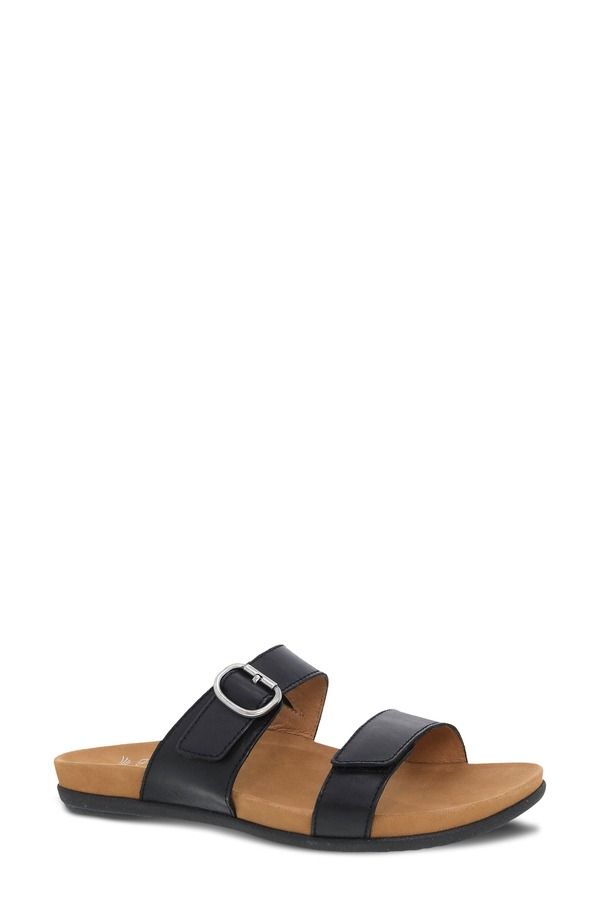 ダンスコ レディース シューズ サンダル Dansko Justine Slide Sandal Black ブラック