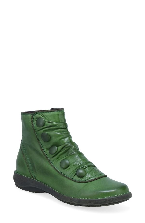 ミズムーズ レディース シューズ ブーツ・レインブーツ Miz Mooz Pumpkin Bootie Kiwi