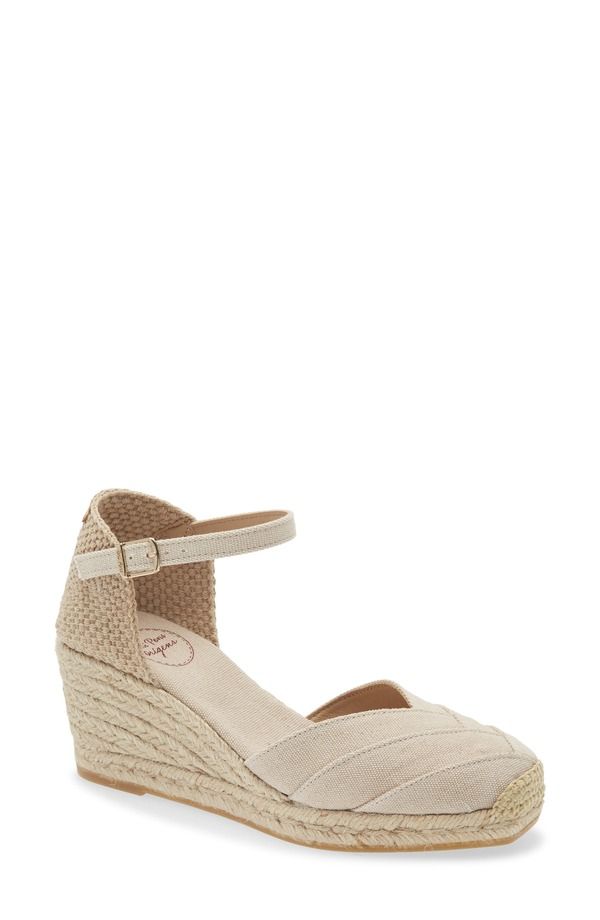 トニーポンズ レディース シューズ サンダル アンクル Toni Pons Clarankle Strap Espadrille Wedge Sand サンド