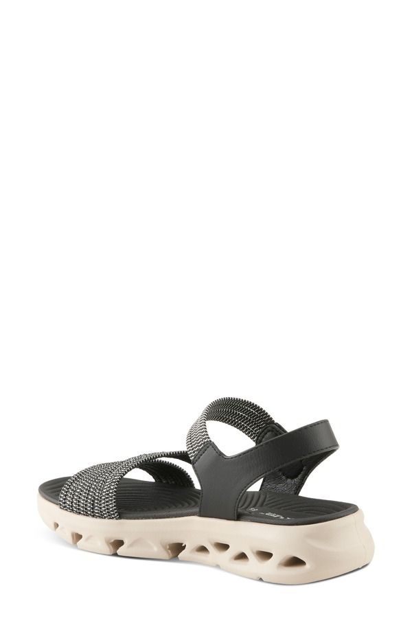 フレクサス レディース シューズ サンダル プラットフォーム Flexus by Spring Step Garlina Platform Wedge Sandal Black ブラック