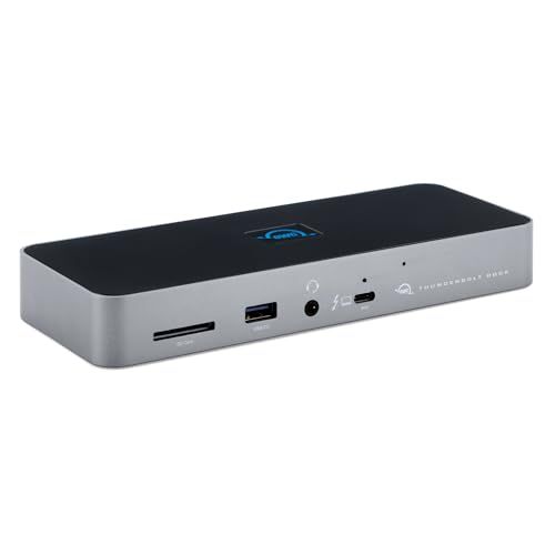 【OWC直営】 OWC Thunderbolt Dock（サンダーボルト ドック）TB4対応 11ポートドッキングステーション / iPhoneやiPadにも対応/独立型デイジーチェーン ×3 / Thunderbolt 4 ×4 / USB 1be8acd2