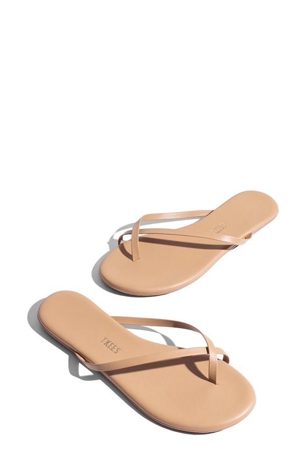ティキーズ レディース シューズ サンダル トール TKEES Riley Metallic Flip Flop Cocobutter メタリック 16,786円