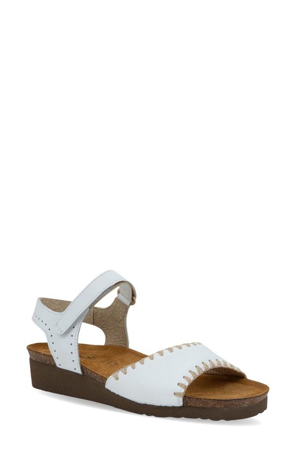 ナオト レディース シューズ サンダル Naot Luna Sandal White Soft Leather ホワイト