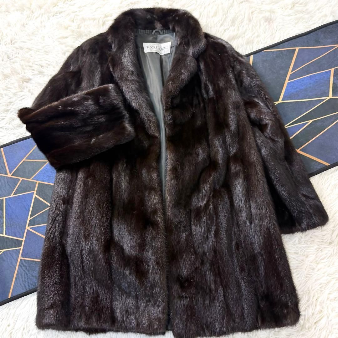 ブラックグラマ BLACK GLAMA】 ミンクコート 毛皮 リアルファー 楽天 