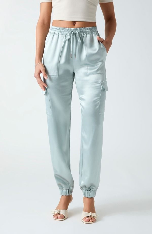 ゲス レディース ボトムス カジュアルパンツ ジョガーパンツ GUESS Marzia Cargo Joggers G8ccLight