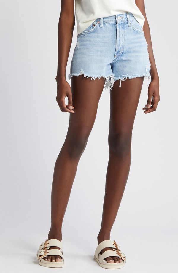 アゴルド レディース ボトムス ハーフパンツ・ショーツ ショートパンツ AGOLDE Parker Cutoff Shortswapmeet