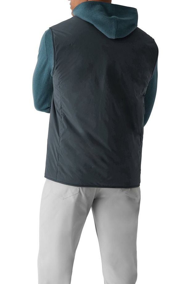グレイソン メンズ アウター ジャケット・ブルゾン キルティング ベスト Greyson Yukon Ultralight Hybrid Quilted Puffer Vest Anthracite