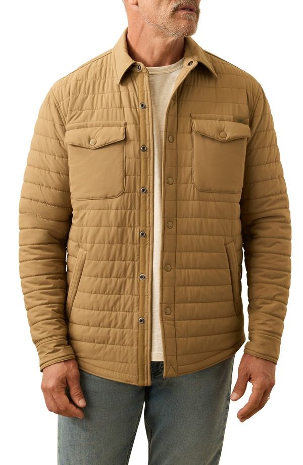 ファレティ メンズ アウター ジャケット・ブルゾン Faherty Horizon Series Insulated CPO Jacket Deep Cedar