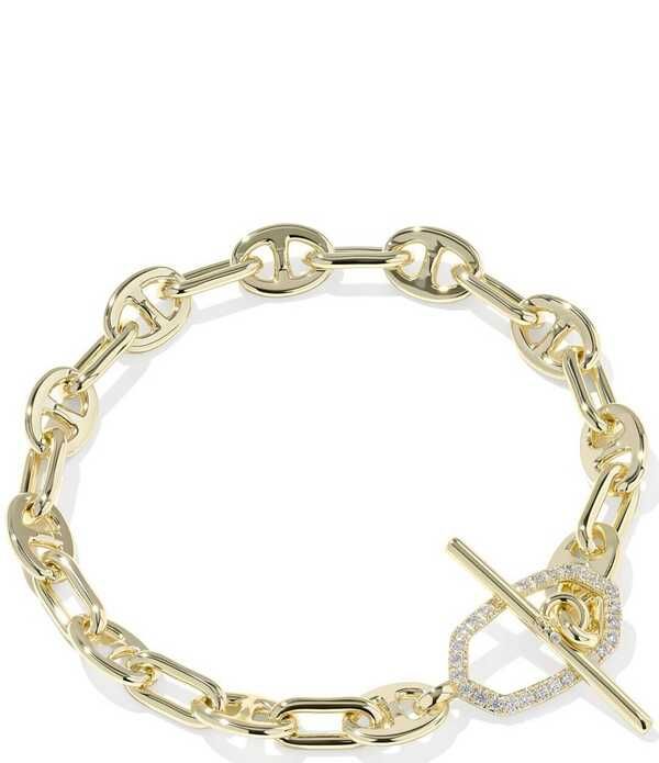 ケンドラスコット レディース アクセサリー ブレスレット・バングル・アンクレット Kendra Scott Elaina Toggle Link And Chain Bracelet Gold Whi