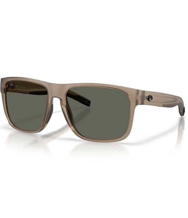 コスタ レディース アクセサリー サングラス・アイウェア Mens Costa Del Mar 6S9013 Spearo XL 59mm Polarized Square Sunglasses Ma