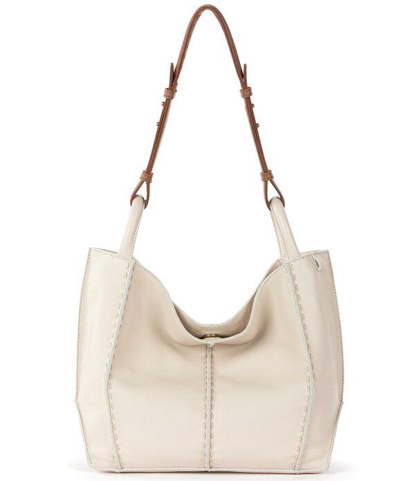 ザサック レディース バッグ レザー The Sak Los Feliz Leather Hobo Bag Stone ストーン
