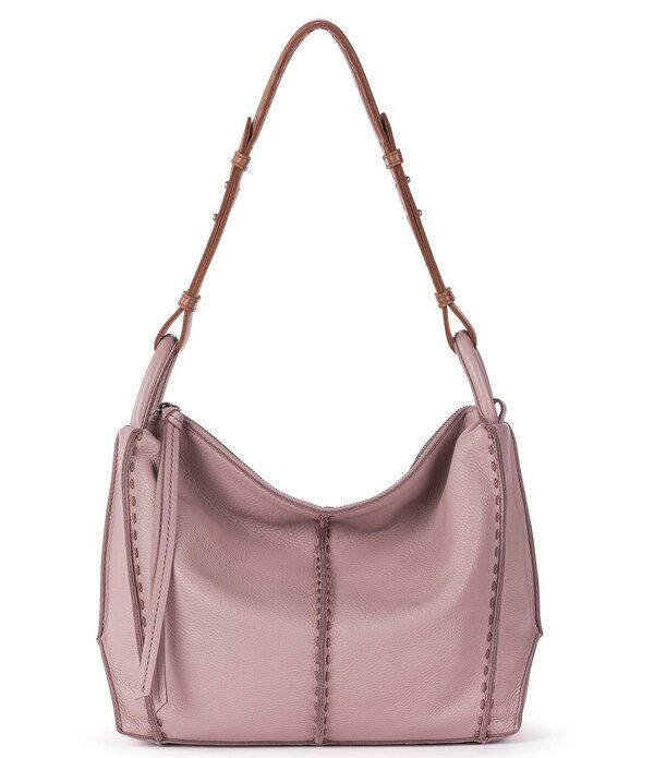 ザサック レディース バッグ レザー The Sak Los Feliz Leather Hobo Bag Rosewood
