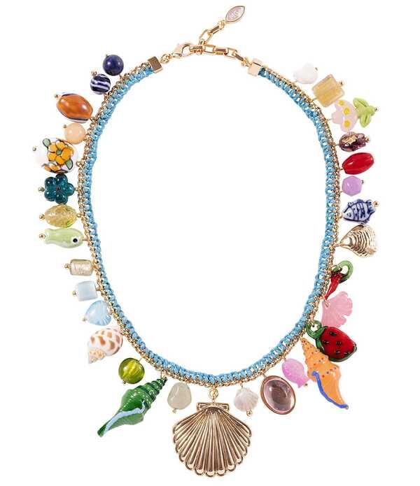 ミグノンガーヴィガン レディース アクセサリー ネックレス・チョーカー レース Mignonne Gavigan Gabriella Shell Charm Statement Necklace Mu