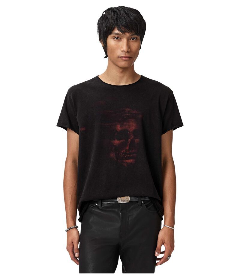 ジョンバルベイトス メンズ トップス シャツ John Varvatoskull Sculpture Tee KG7197R25 Black ブラック