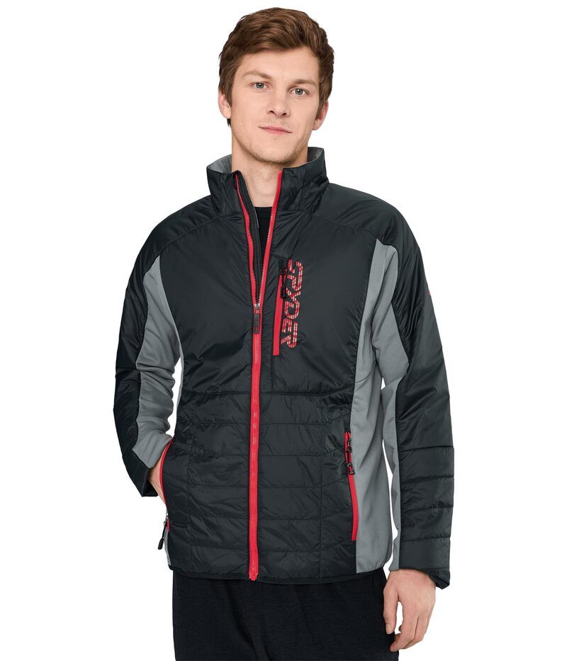 スパイダー メンズ アウター コート ジャケット Spyder Glissade Hybrid Jacket Black ブラック 14,386円