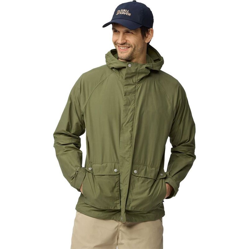 フェールラーベン メンズ アウター ジャケット・ブルゾン Fjallraven Vardag Vindby Jacket Mens Green グリーン