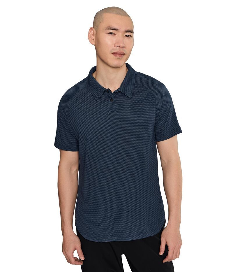 スマートウール メンズ トップス シャツ メッシュ Smartwool Active Mesh Polo Nightfall Blue ブルー