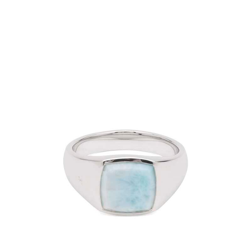 トムウッド メンズ アクセサリー リング Tom Wood Kay Ring Ice Blue Larimar ブルー 55,440円