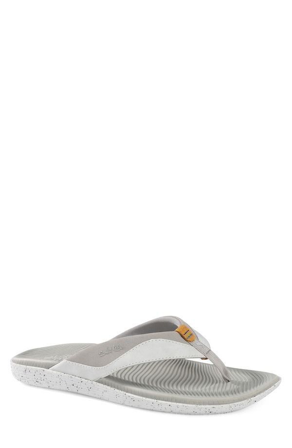 ソルトライフ メンズ シューズ サンダル Salt Life The Dune Flip Flop Mist Grey グレー