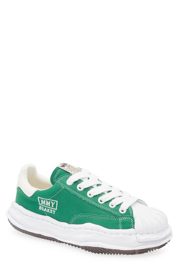 ミハラ ヤスヒロ メンズ シューズ スニーカー Maison MIHARA YASUHIRO Blakey Original Sole Canvasneaker Cl Green グリーン