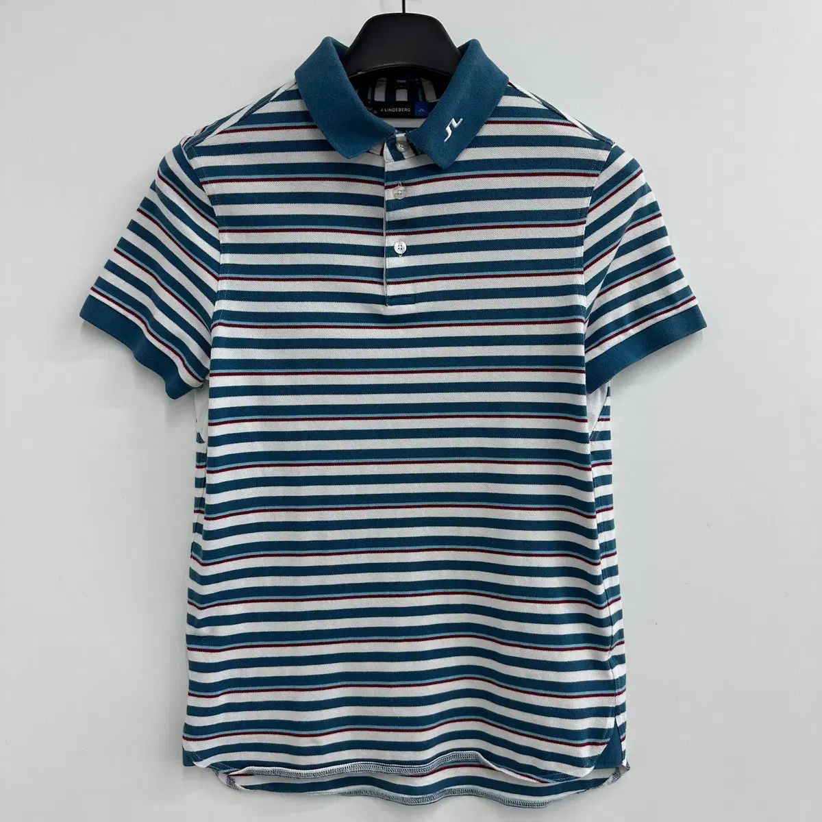 95 J.LINDEBERG(J.リンドバーグ) ゴルフ レディース 半袖 カラーTシャツ