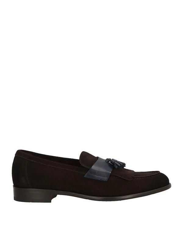 ドンカルズ メンズ シューズ スリッポン・ローファー DOUCALS モカシン Dark Brown ブラウン
