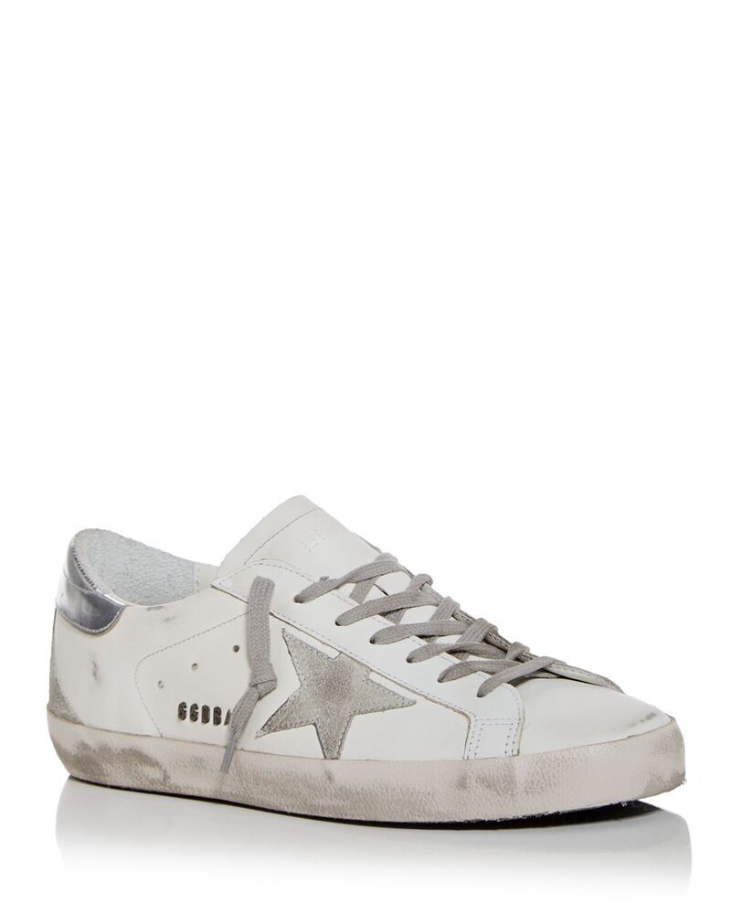 ゴールデングース メンズ シューズ スニーカー Golden Goose Deluxe Brand Mens SuperStar Low Top Sneakers WhiteGray ホワイト 104,940円