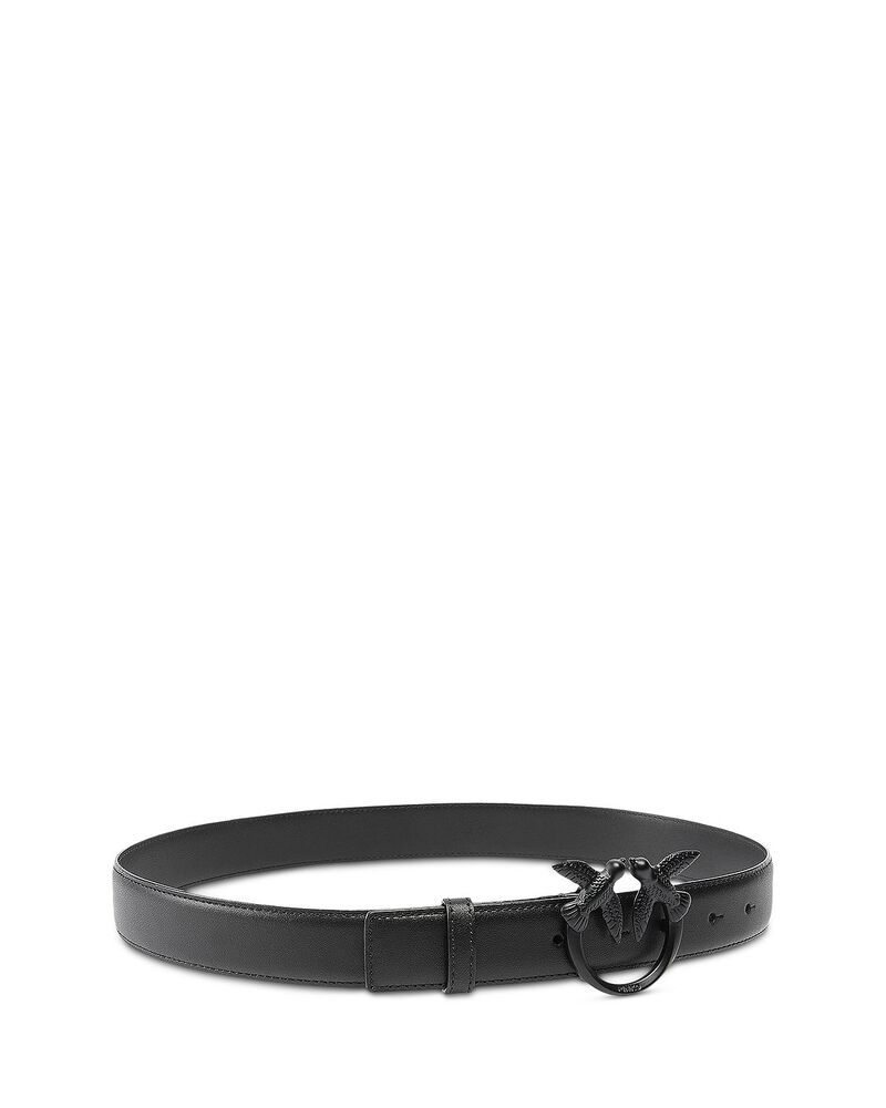 ピンコ レディース アクセサリー ベルト レザー PINKO Womens Love Berry Leather Belt Z99b