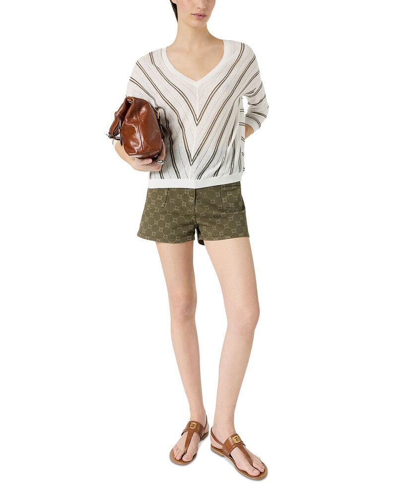 ジェラルド・ダレル レディース アウター ニット・セーター Vネック Gerardarelerya V Neck Sweater Khaki Green グリーン 39,520円