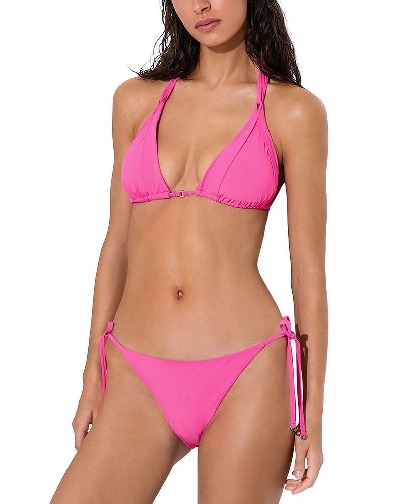 レイス レディース 水着 ボトムスのみ REISS Riah Side Tie Bikini Bottom Pink ピンク 10,860円