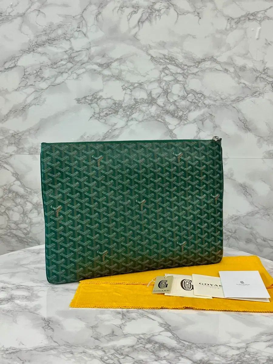 Masion Goyard ゴヤール 瀬名 泉 クラッチバッグ GM グリーン