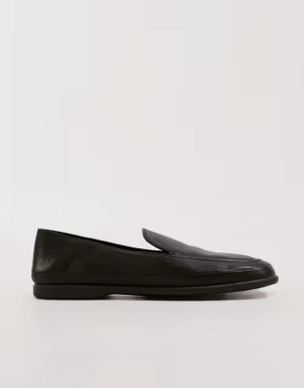 バガボンド レディース シューズ スリッポン・ローファー レザー Vagabond Shoemakersammie leatheround toe slip on loafers Black ブラック