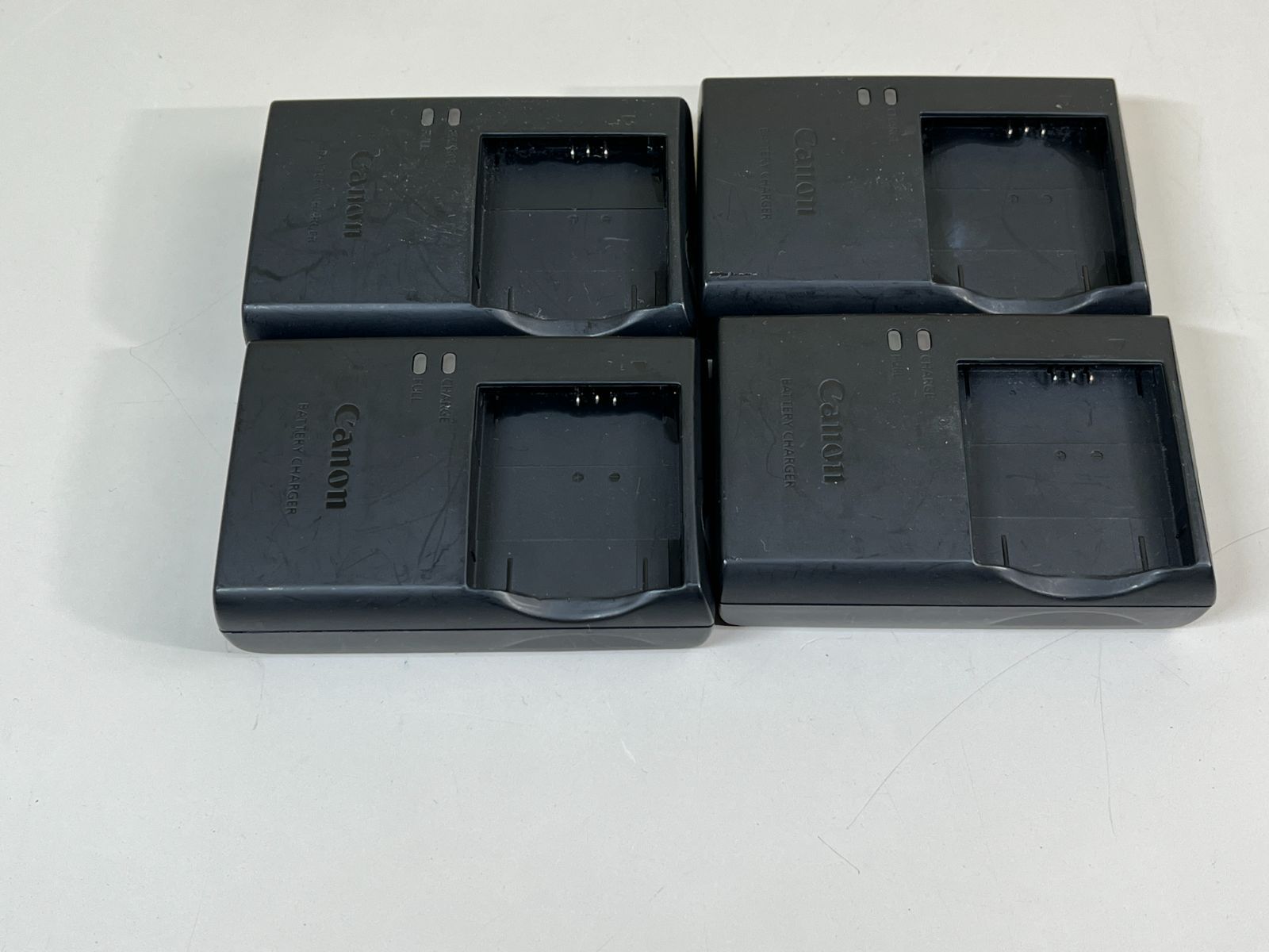 ◇Canon 純正 バッテリーチャージャー CB-2LF 4個セット 通電確認済み