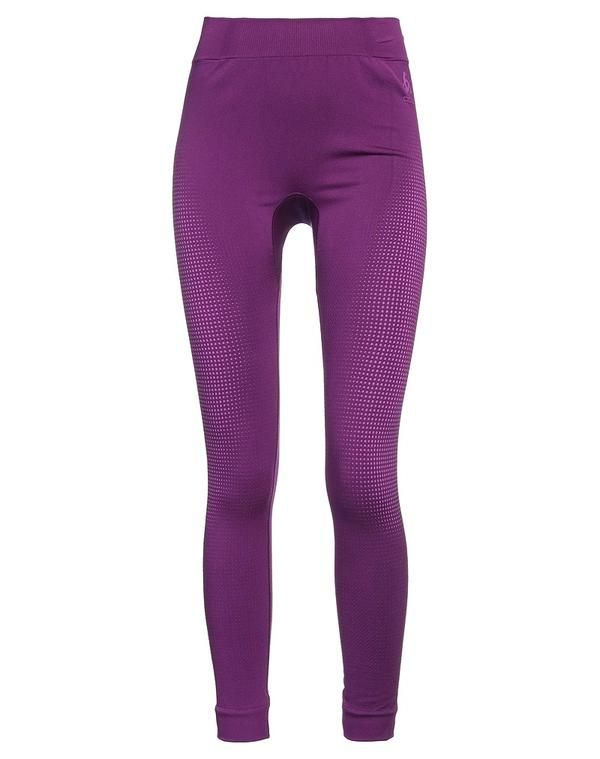 オドロ レディース ボトムス レギンス ODLO レギンス Purple パープル