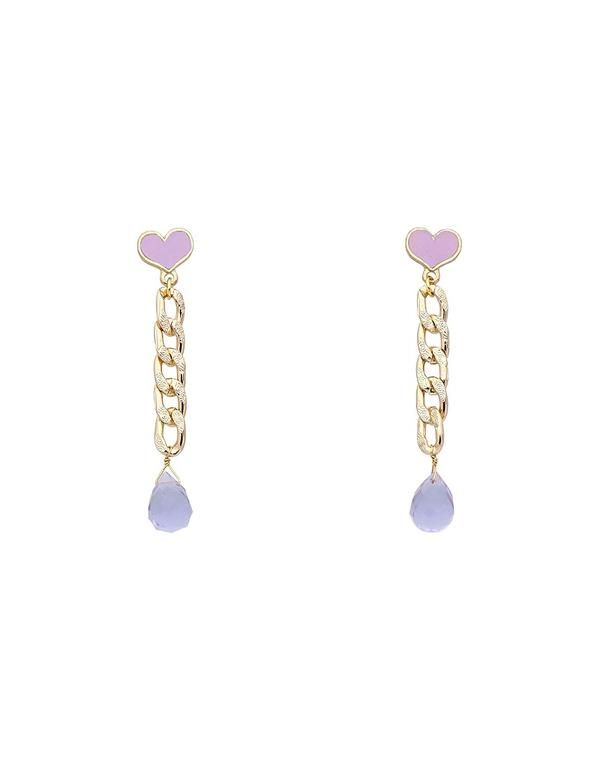 タオレイ レディース アクセサリー ピアス・イヤリング TAOLEI イヤリング Lilac ライラック