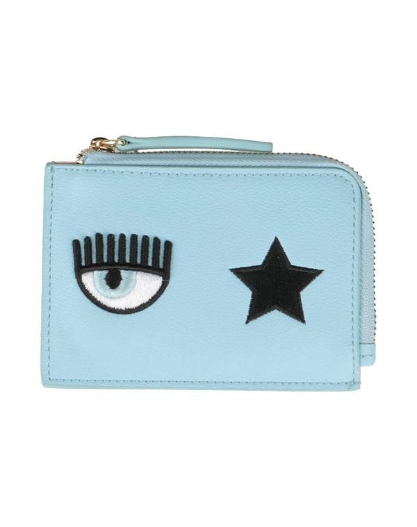 シアラフェラーニ レディース アクセサリー 財布 CHIARA FERRAGNI 財布 Sky Blue ブルー