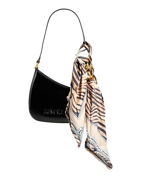 ジャストカバリ レディース バッグ JUST CAVALLI ショルダーバッグ Black ブラック