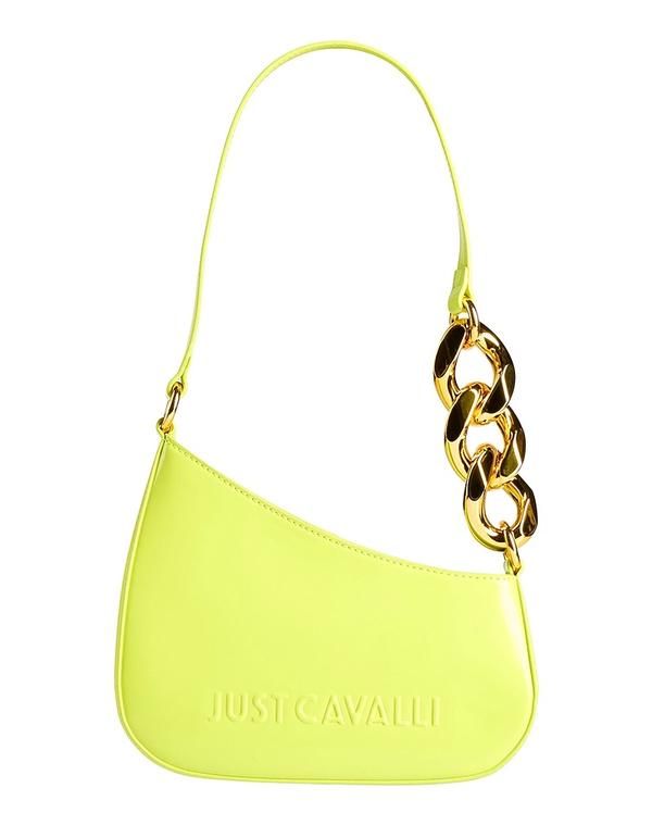ジャストカバリ レディース バッグ JUST CAVALLI ショルダーバッグ Lime Green ライム