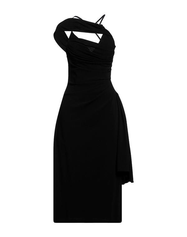 ジャクエムス レディース トップス ワンピース JACQUEMUS ひざ丈ワンピース Black ブラック